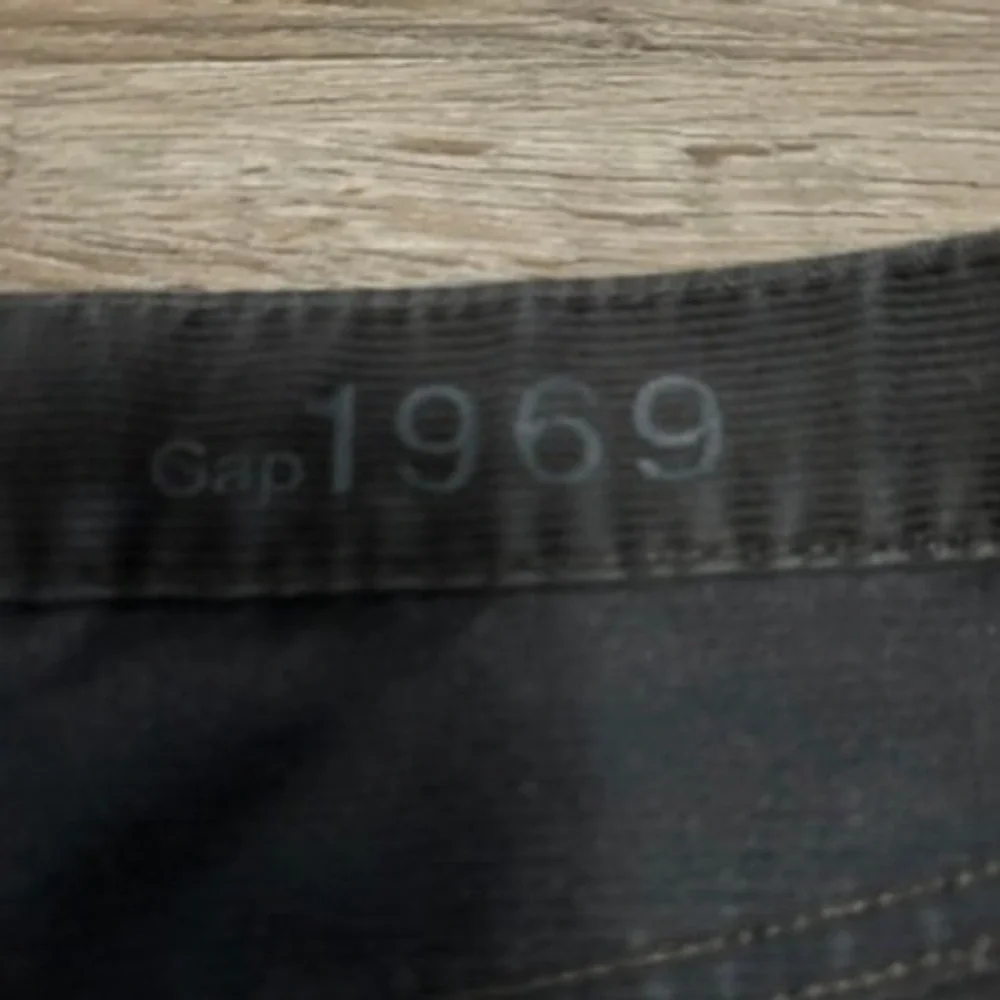 Gap 1969 Mens Straight Corduroy Pants Charcoal Gray 34x32 HOL11 308353